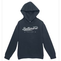 Classic Vintage Retro Baltimore Maryland Home Urban Pullover Hoodie