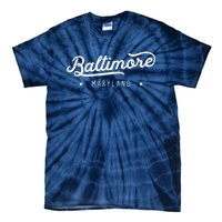 Classic Vintage Retro Baltimore Maryland Home Tie-Dye T-Shirt