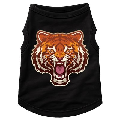 Cool Vintage Roaring Growling Bengal Tiger Doggie Tank