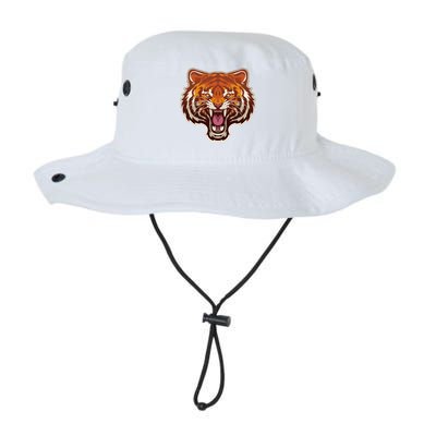 Cool Vintage Roaring Growling Bengal Tiger Legacy Cool Fit Booney Bucket Hat