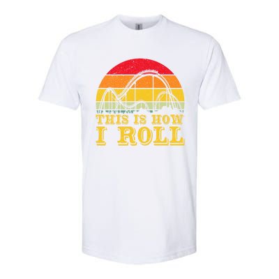 Cool Vintage Roller Coaster Amuset Park Lover Cool Gift Softstyle® CVC T-Shirt