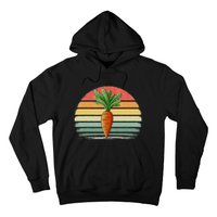 Carrots Vegetable Retro Style Distressed Vintage Carrots Hoodie