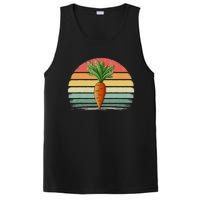 Carrots Vegetable Retro Style Distressed Vintage Carrots PosiCharge Competitor Tank