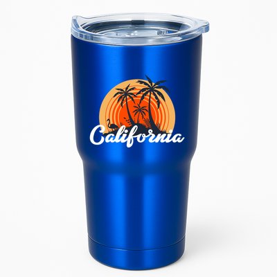 California Vintage Retro Style For California Lovers Meaningful Gift Tumbler