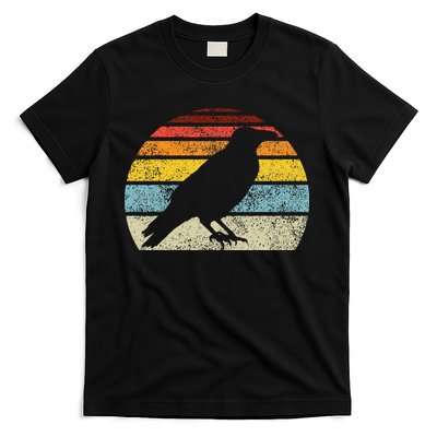 Crow Vintage Raven Gothic Retro Bird Lover T-Shirt