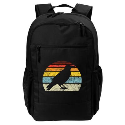 Crow Vintage Raven Gothic Retro Bird Lover Backpack