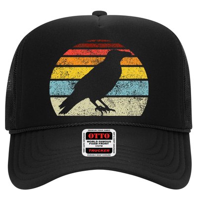 Crow Vintage Raven Gothic Retro Bird Lover Hat