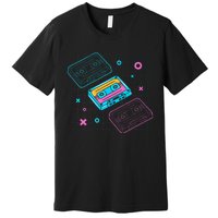 Cassettes Vaporwave Retrowave Synthwave Retro Vintage Premium T-Shirt