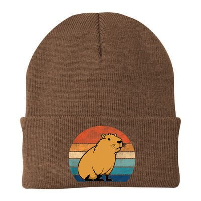 Capybara Vintage Rodent Funny Capybara Beanie