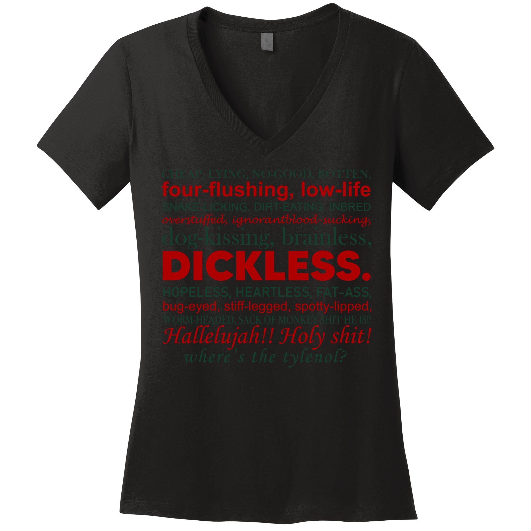 Christmas Vacation Rant Classic Copy Women's V-Neck T-Shirt