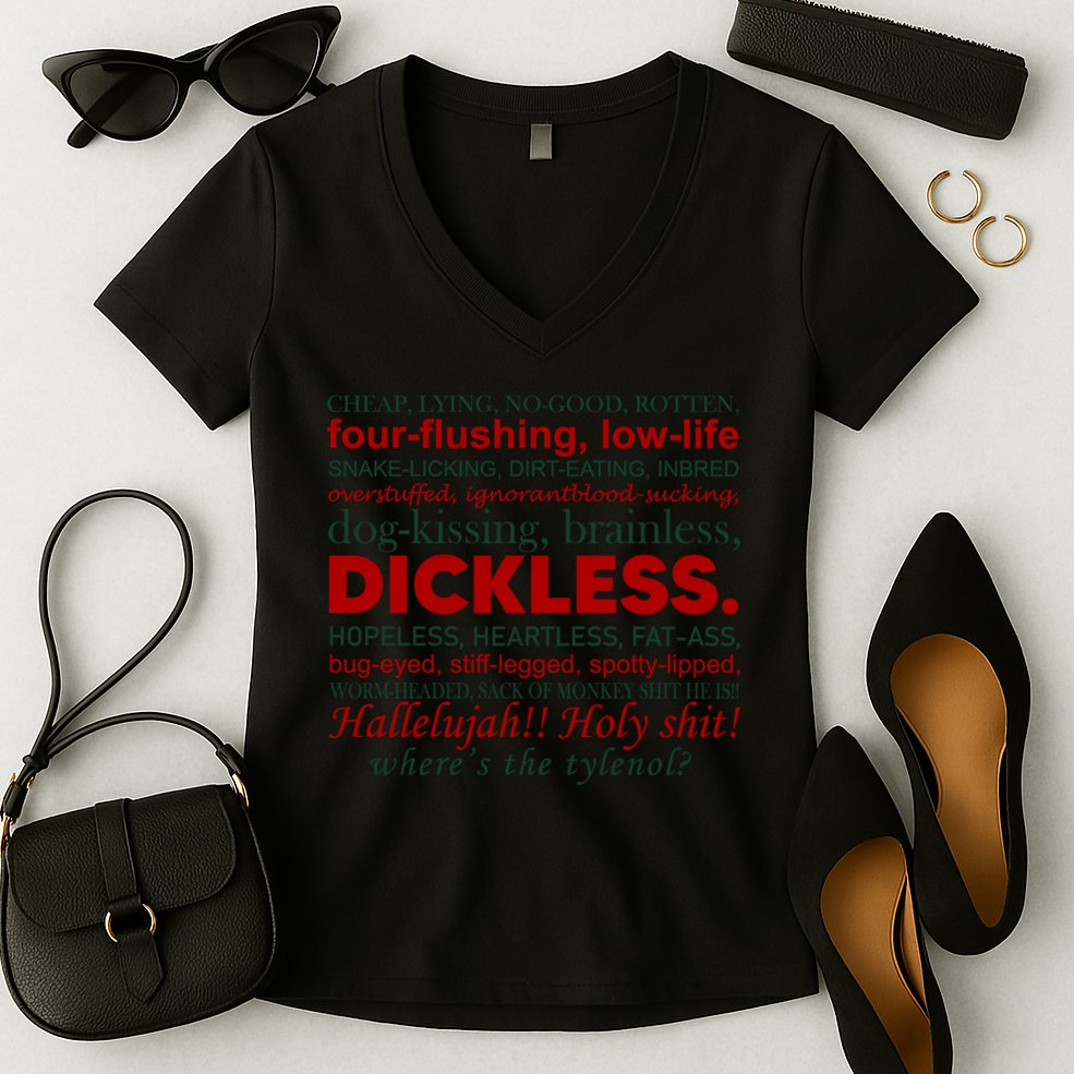 Christmas Vacation Rant Classic Copy Women's V-Neck T-Shirt