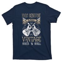 Classic Vintage Rock N Roll Music Guitars Gift T-Shirt