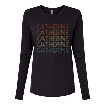 Catherine Vintage Retro Womens Cotton Relaxed Long Sleeve T-Shirt