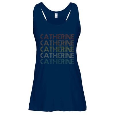 Catherine Vintage Retro Ladies Essential Flowy Tank