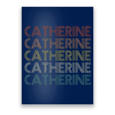 Catherine Vintage Retro Poster