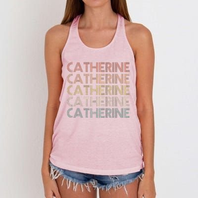 Catherine Vintage Retro Women's Knotted Racerback Tank