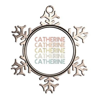 Catherine Vintage Retro Metallic Star Ornament