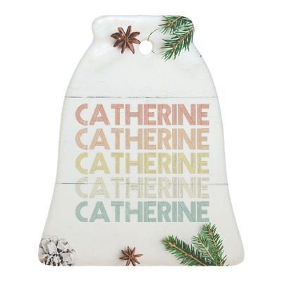 Catherine Vintage Retro Ceramic Bell Ornament