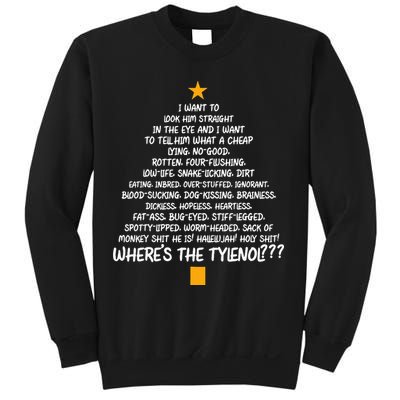 Christmas Vacation Rant  Christmas Tree Sweatshirt