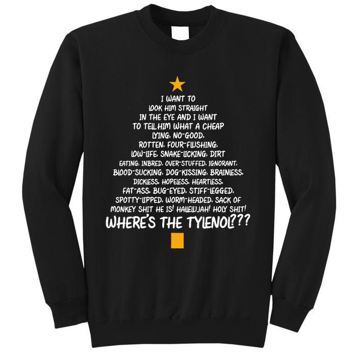 Christmas Vacation Rant  Christmas Tree Sweatshirt