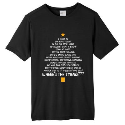 Christmas Vacation Rant  Christmas Tree Tall Fusion ChromaSoft Performance T-Shirt