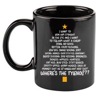 Christmas Vacation Rant  Christmas Tree 11oz C Handle Ceramic Mug