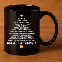 Christmas Vacation Rant  Christmas Tree 11oz C Handle Ceramic Mug