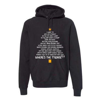 Christmas Vacation Rant  Christmas Tree Premium Hoodie