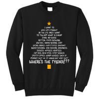 Christmas Vacation Rant  Christmas Tree Tall Sweatshirt