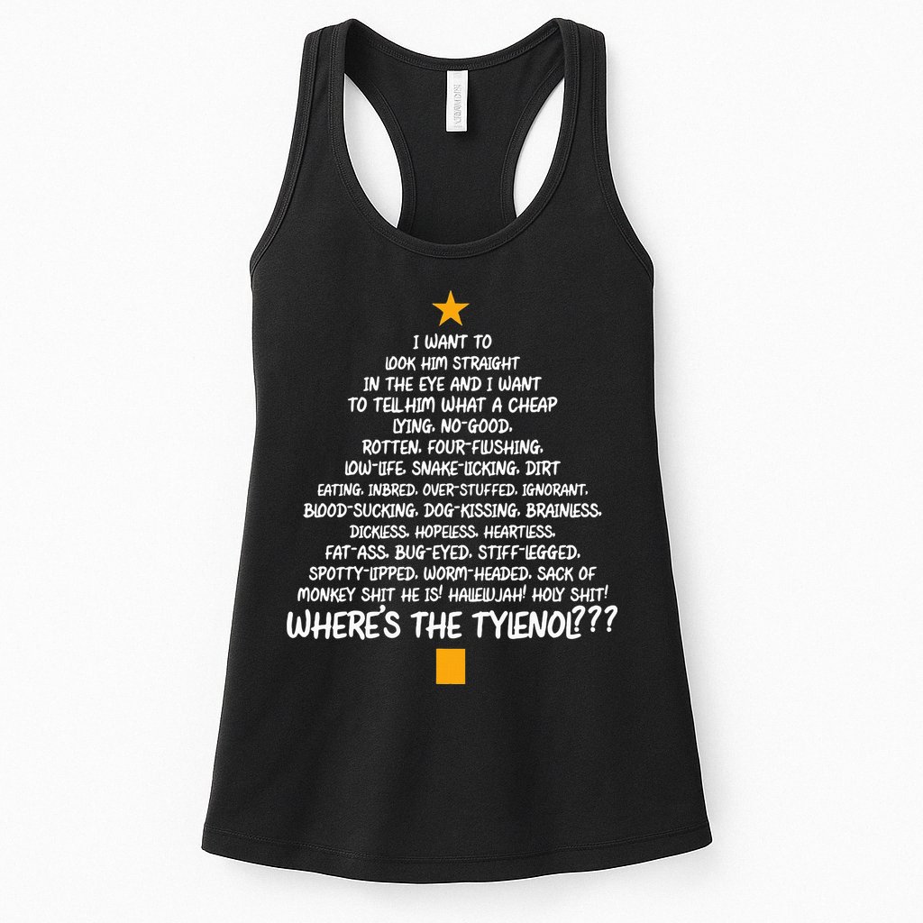 Christmas Vacation Rant  Christmas Tree Womens Tank Top