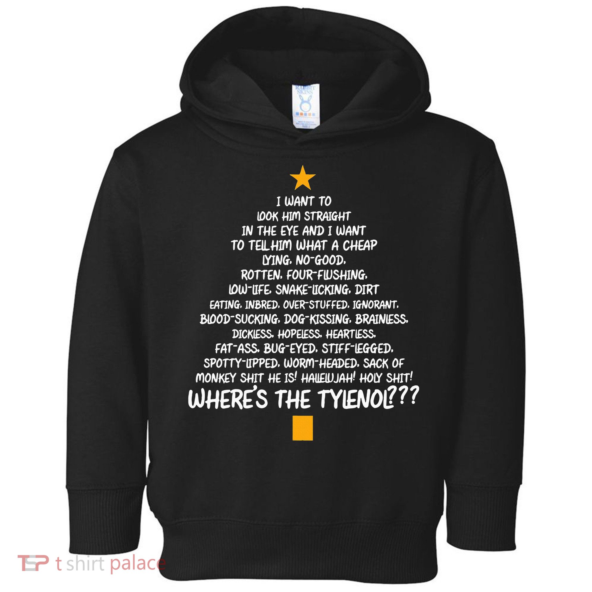 Christmas Vacation Rant  Christmas Tree Toddler Hoodie