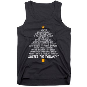 Christmas Vacation Rant  Christmas Tree Tank Top