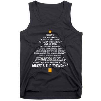 Christmas Vacation Rant  Christmas Tree Tank Top