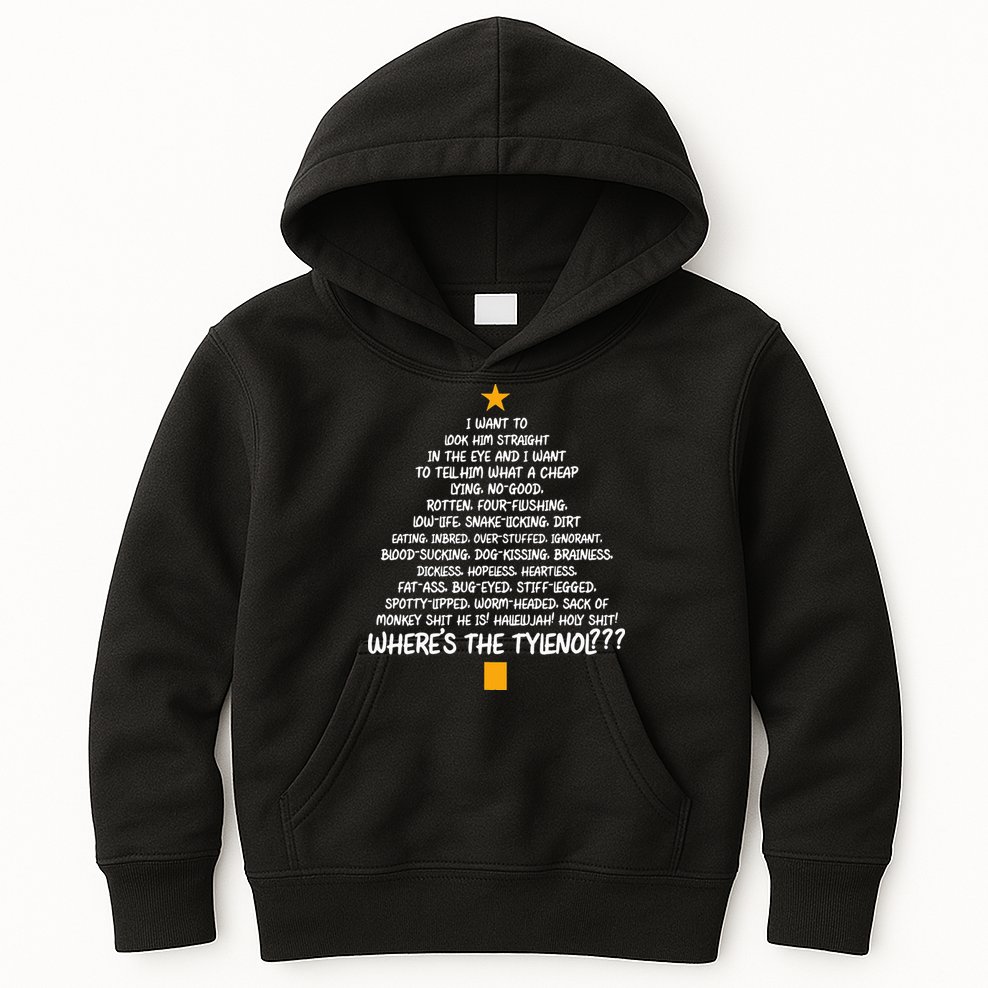 Christmas Vacation Rant  Christmas Tree Kids Hoodie
