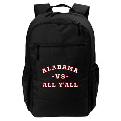 Classic Vintage Retro Alabama Vs All Yall Cool Gift Backpack