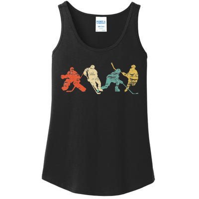 Classic Vintage Style Ice Hockey Ladies Essential Tank