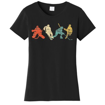 Classic Vintage Style Ice Hockey Women's T-Shirt