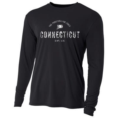 Connecticut Vintage Sports Design Cooling Performance Long Sleeve Crew