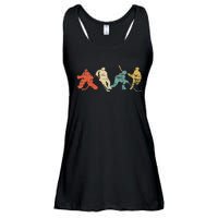 Classic Vintage Style Ice Hockey Ladies Essential Flowy Tank