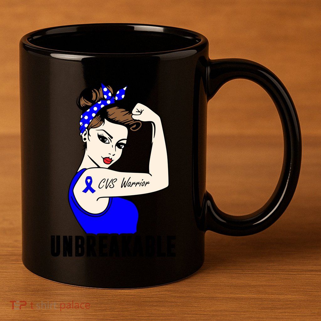 Cyclic Vomiting Syndrome Warrior Unbreakable Strong Cute Gift 11oz C Handle Ceramic Mug