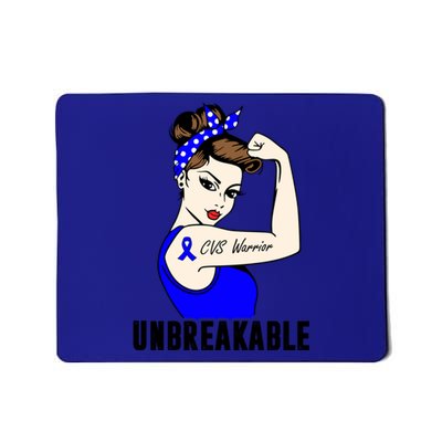 Cyclic Vomiting Syndrome Warrior Unbreakable Strong Cute Gift Mousepad