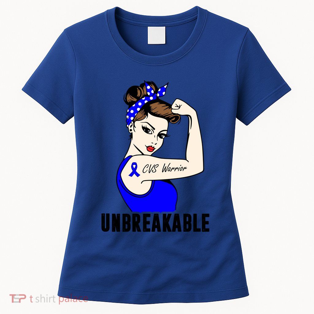 Cyclic Vomiting Syndrome Warrior Unbreakable Strong Cute Gift Womens T-Shirt