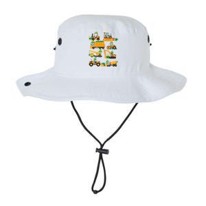 Construction Vehicle St Patricks Day Shamrock Funny Truck Gift Legacy Cool Fit Booney Bucket Hat