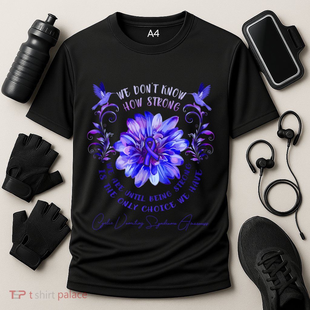 Cyclic Vomiting Syndrome Awareness Flower We DonT Know How Performance Shirt