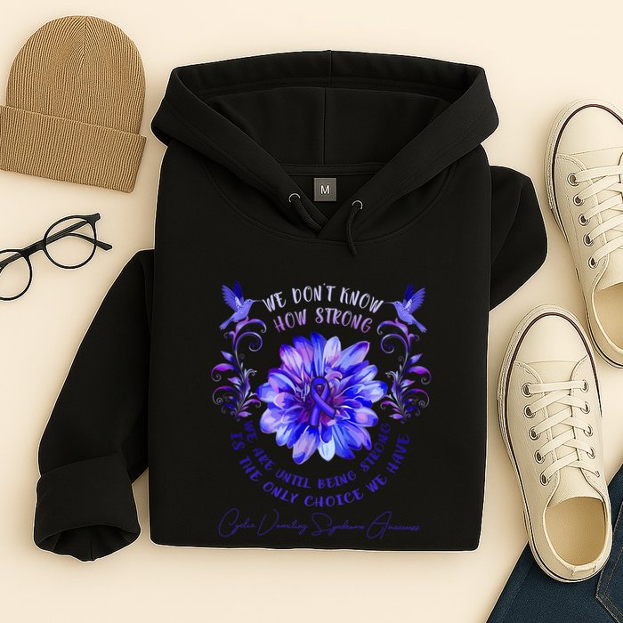 Cyclic Vomiting Syndrome Awareness Flower We DonT Know How Hoodie