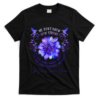 Cyclic Vomiting Syndrome Awareness Flower We DonT Know How T-Shirt