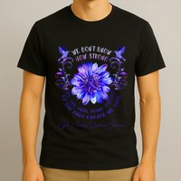 Cyclic Vomiting Syndrome Awareness Flower We DonT Know How T-Shirt