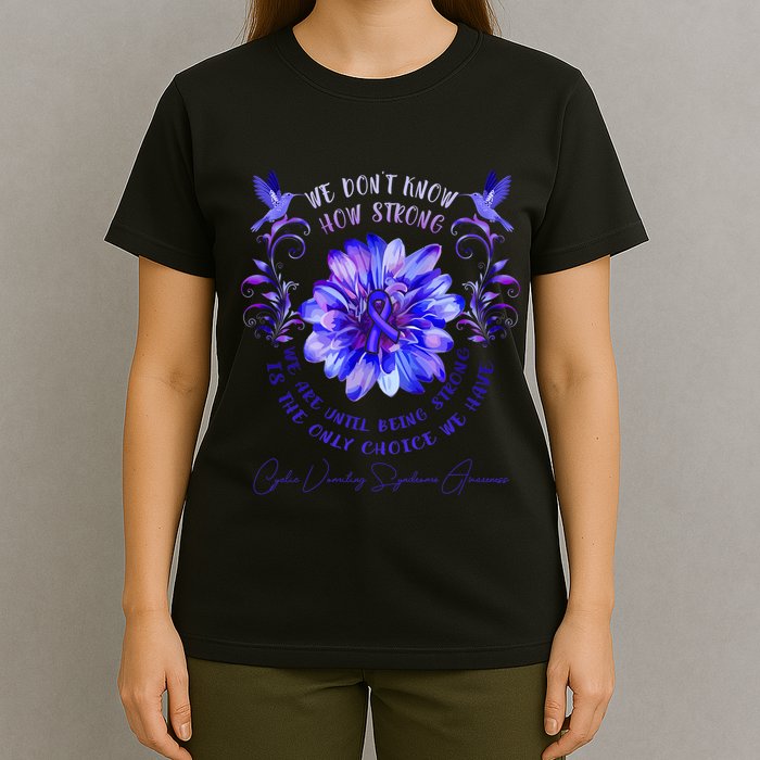 Cyclic Vomiting Syndrome Awareness Flower We DonT Know How T-Shirt