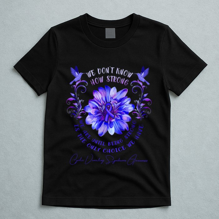 Cyclic Vomiting Syndrome Awareness Flower We DonT Know How T-Shirt