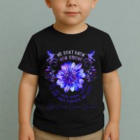 Cyclic Vomiting Syndrome Awareness Flower We DonT Know How Toddler T-Shirt